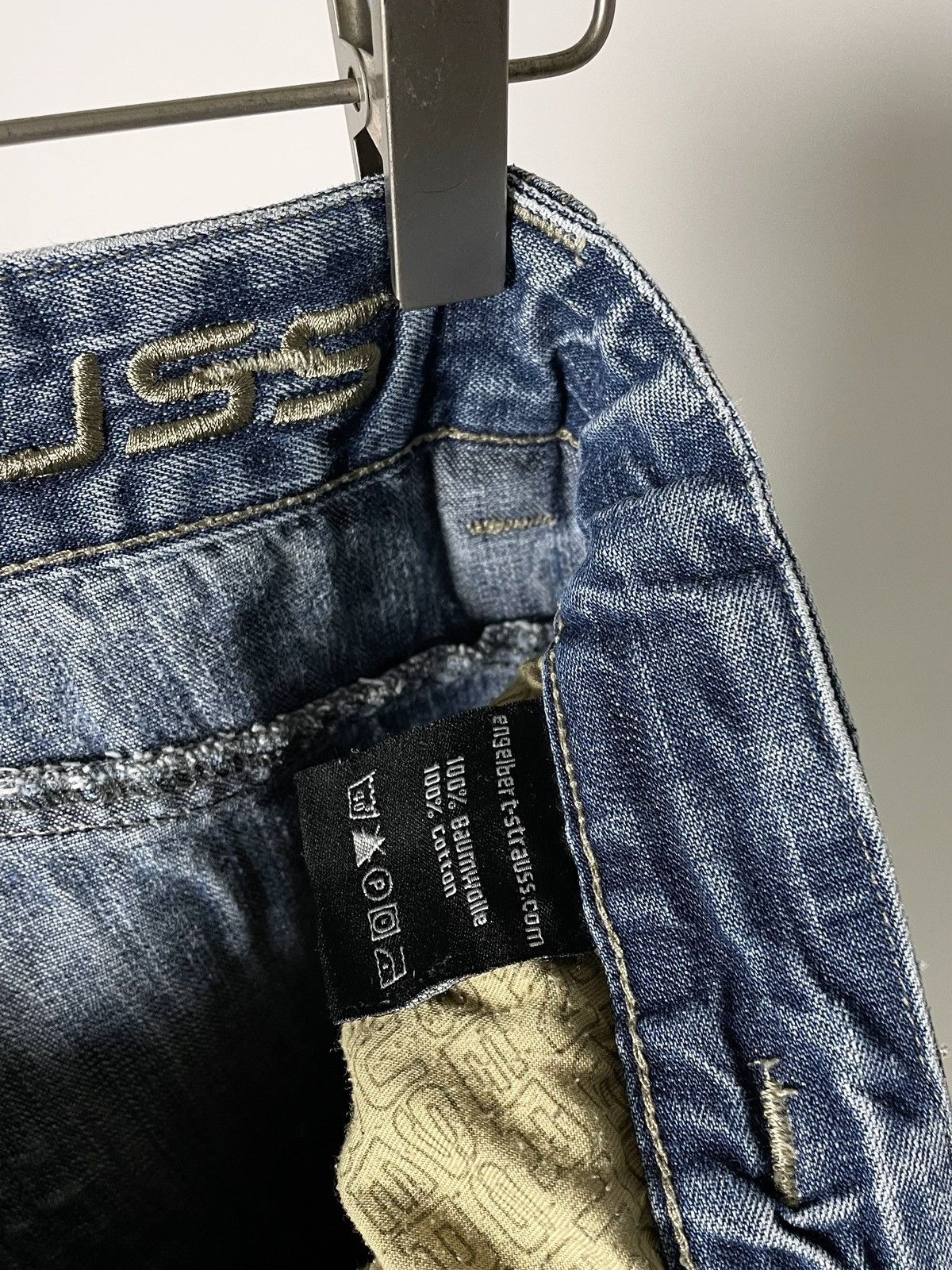 Carhartt Engelbert Strauss Vintage Faded Workwear Cargo Denim Jeans Size US 32 / EU 48 - 19 Thumbnail
