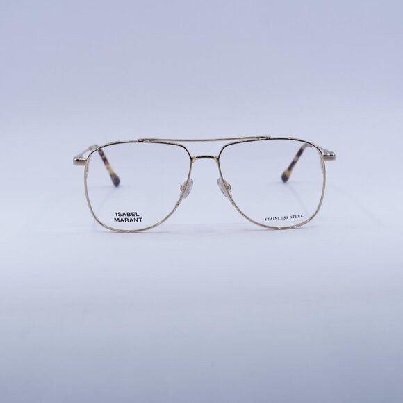 Isabel Marant Isabel Marant IM 0057 0000 00 Eyeglasses Gold 56mm Aviator Size ONE SIZE - 3 Thumbnail
