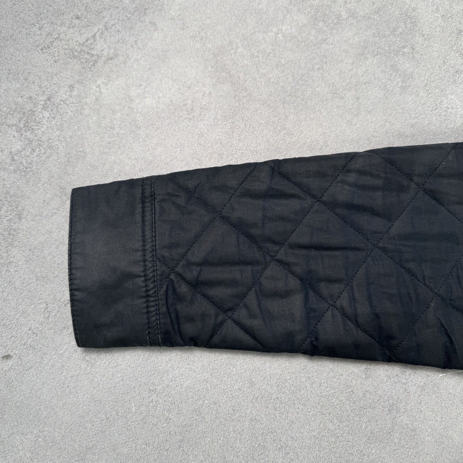 Allsaints Allsaints Spitalfields Waxed Quilted Jacket Blue Size M Size US M / EU 48-50 / 2 - 6 Thumbnail