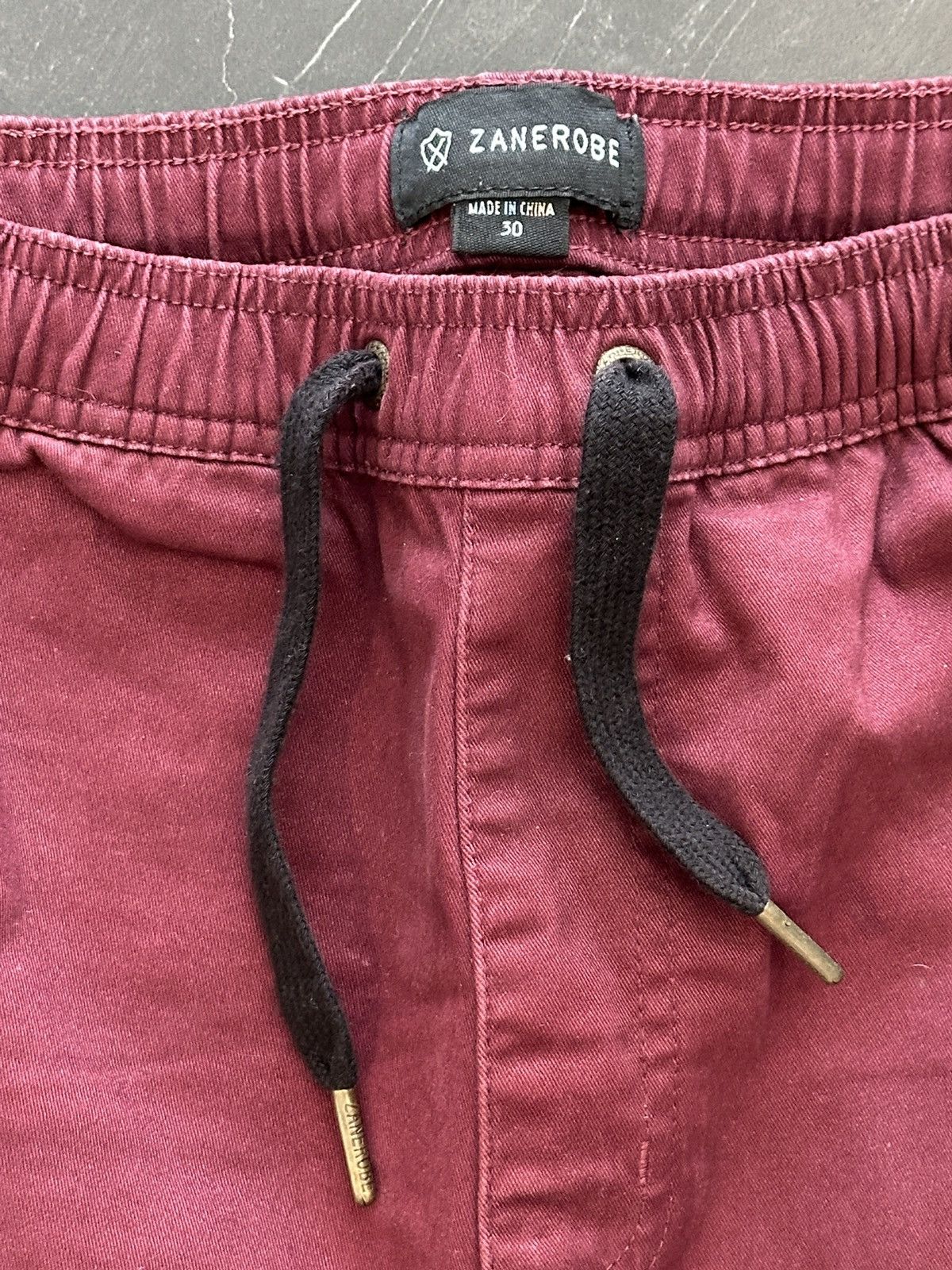 Zanerobe Zanerobe Sureshot Jogger Burgundy Size US 30 / EU 46 - 3 Thumbnail