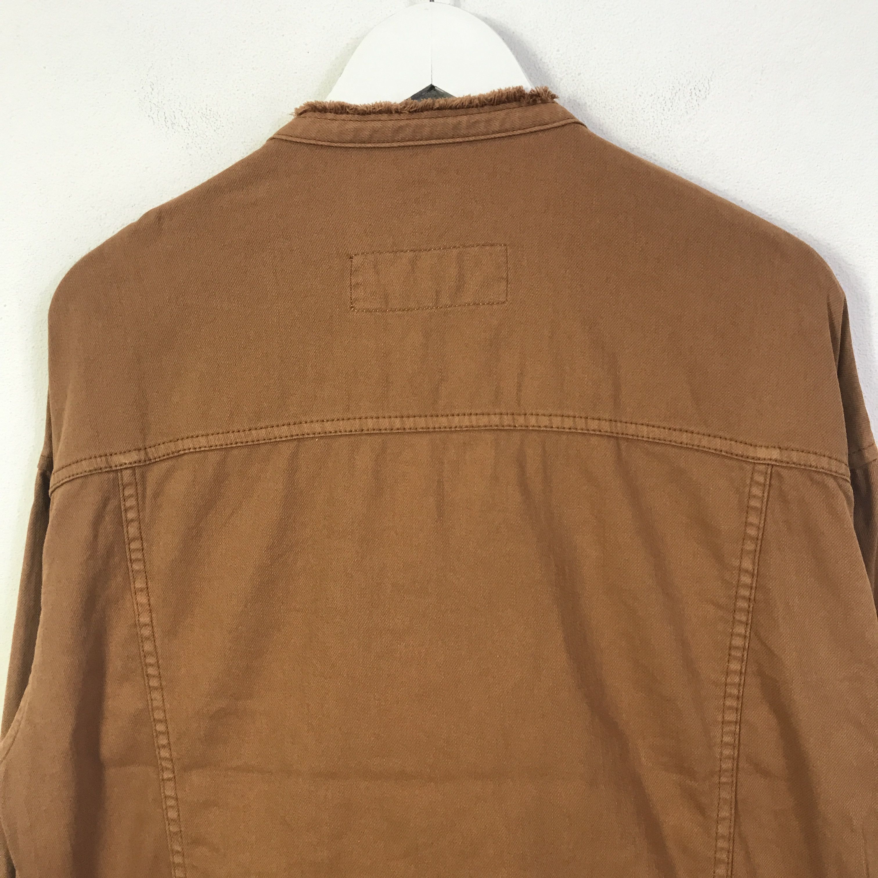 Japanese Brand Lounie Design Type 2 Pocket denim jacket K87B14 Size US L / EU 52-54 / 3 - 4 Thumbnail