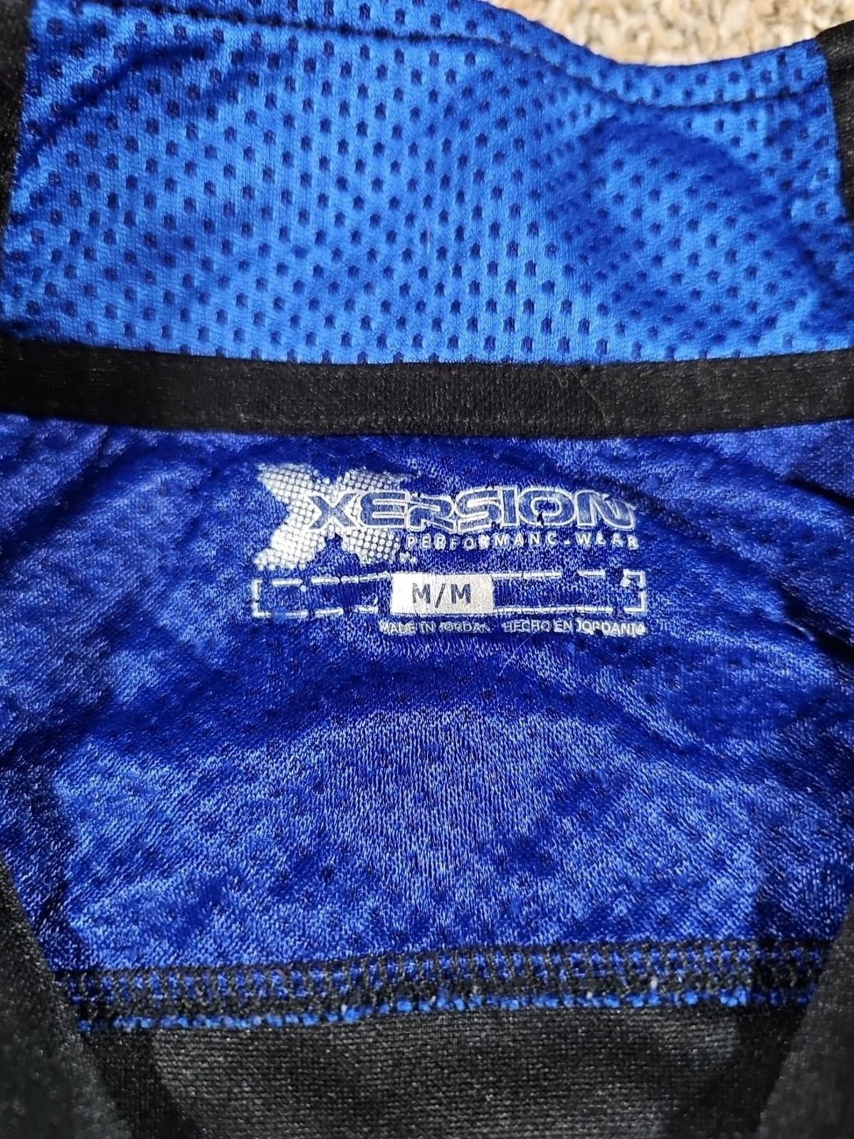 Designer Xersion Performance Wear 1/4zip LS Running Top Mens M Size ONE SIZE - 3 Thumbnail