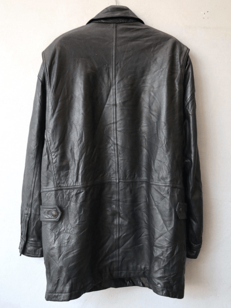 Yves Saint Laurent 🔥Rare Vintage Yves Saint Laurent YSL leather Jacket black Size US L / EU 52-54 / 3 - 8 Thumbnail