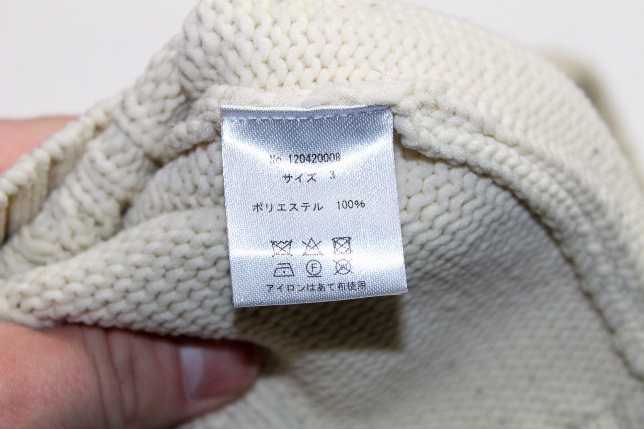 Number (N)ine Cable Knit Sweater Size US L / EU 52-54 / 3 - 3 Thumbnail