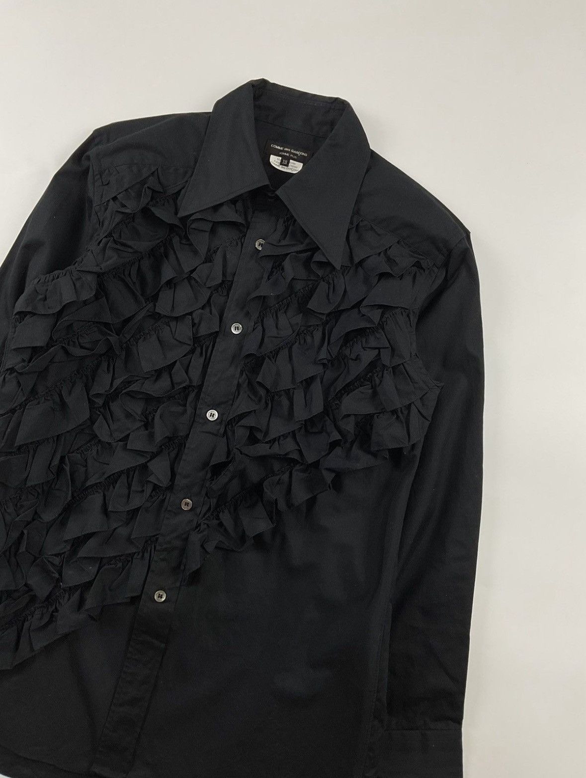 Comme des Garcons Comme des Garcons Homme Plus Ruffle Shirt Size US S / EU 44-46 / 1 - 4 Thumbnail