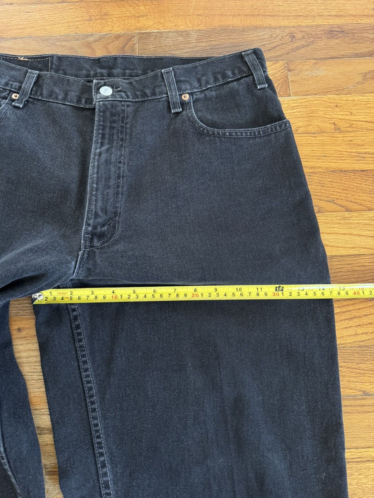 Levi's × Levi's Vintage Clothing × Vintage Vintage Baggy Black Levi’s 560 Size US 34 / EU 50 - 2 Thumbnail