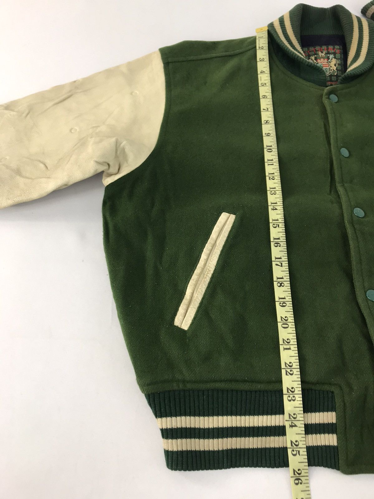 Leather 90s Attribis Traditional Sport Jacket Leather Sleeve Quilted Size US L / EU 52-54 / 3 - 11 Thumbnail