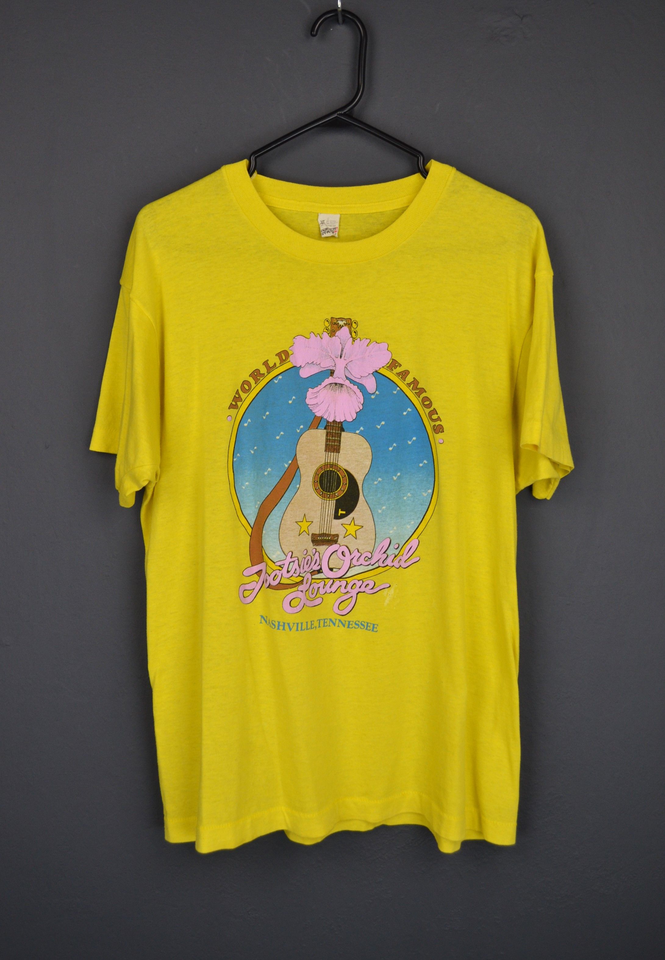 Vintage Tootsie's Orchid Lounge Nashville Bar 1970s-80s XL Vintage Size US XL / EU 56 / 4 - 2 Thumbnail