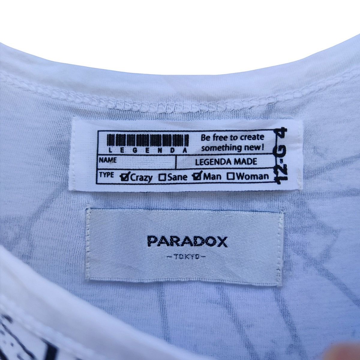 Designer × Japanese Brand Paradox Tokyo Japanese Brand Marble Print Tank Top Size US M / EU 48-50 / 2 - 3 Thumbnail