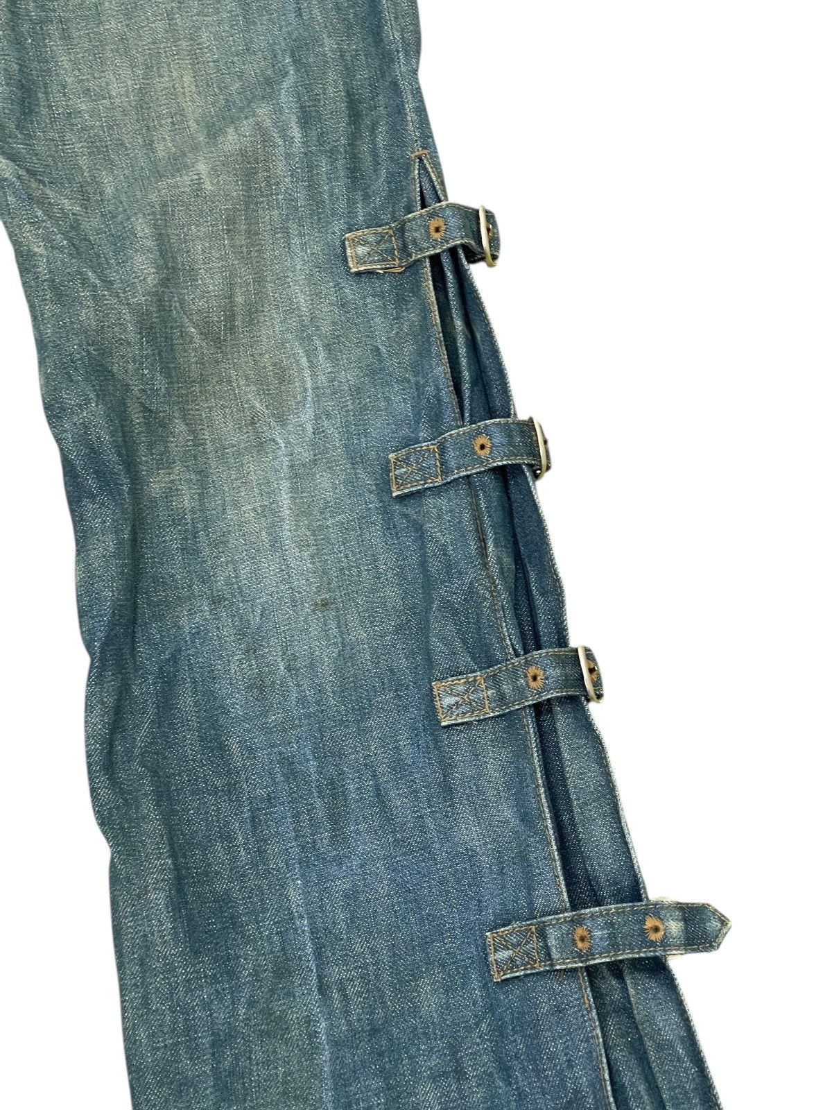 Japanese Brand Flare Jeans Morgan Homme Faded Boot Cut Chrome hearts 2🟦7 Size US 32 / EU 48 - 17 Thumbnail