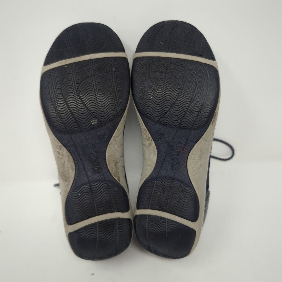 Dansko Dansko Womens Honor Blue Suede Mesh Slip On Sneakers 8 Size US 8 / IT 38 - 7 Thumbnail
