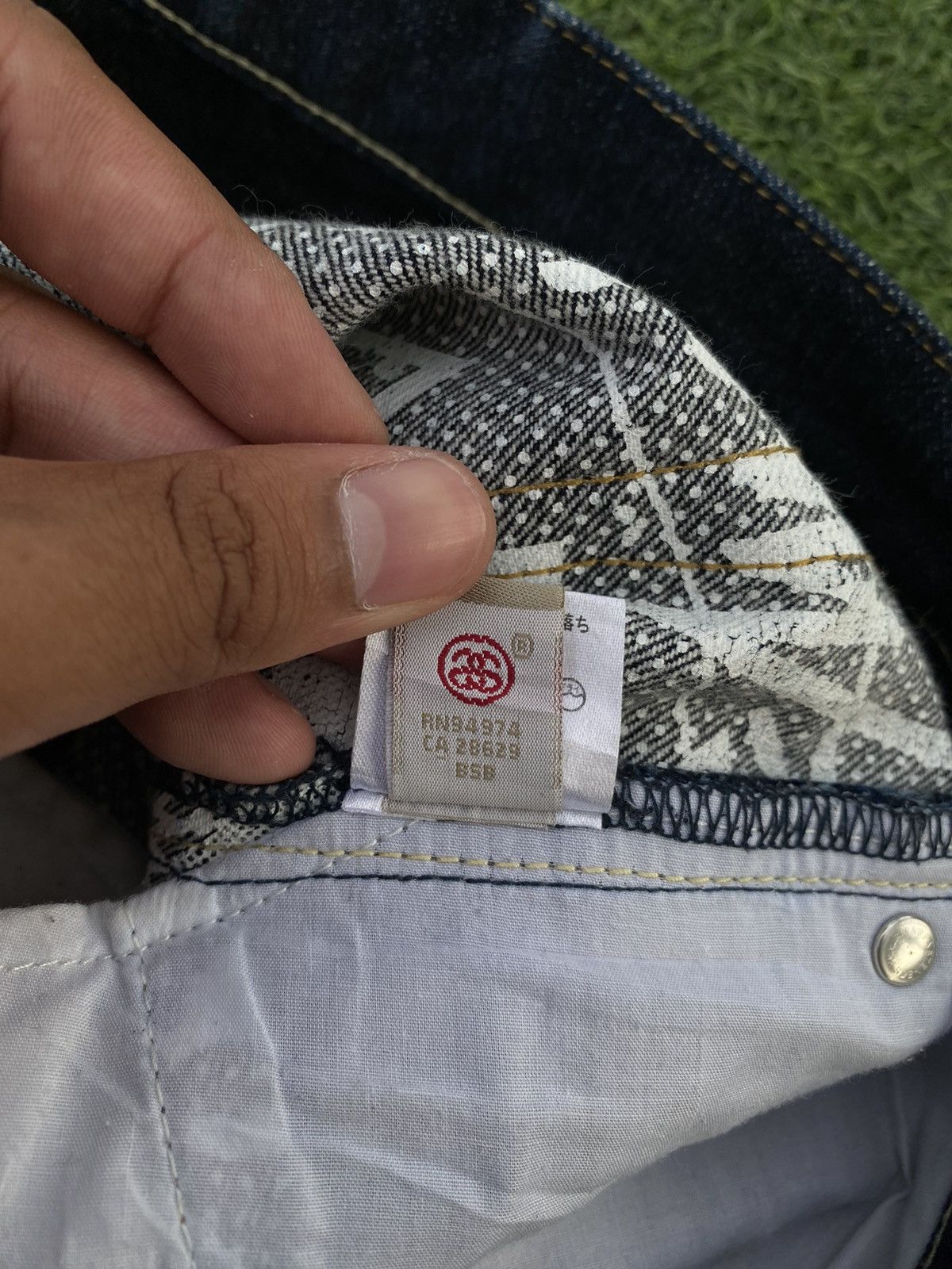 Stussy STUSSY INCREASE THE PEACE DENIM RARE 🎱 Size US 36 / EU 52 - 12 Thumbnail