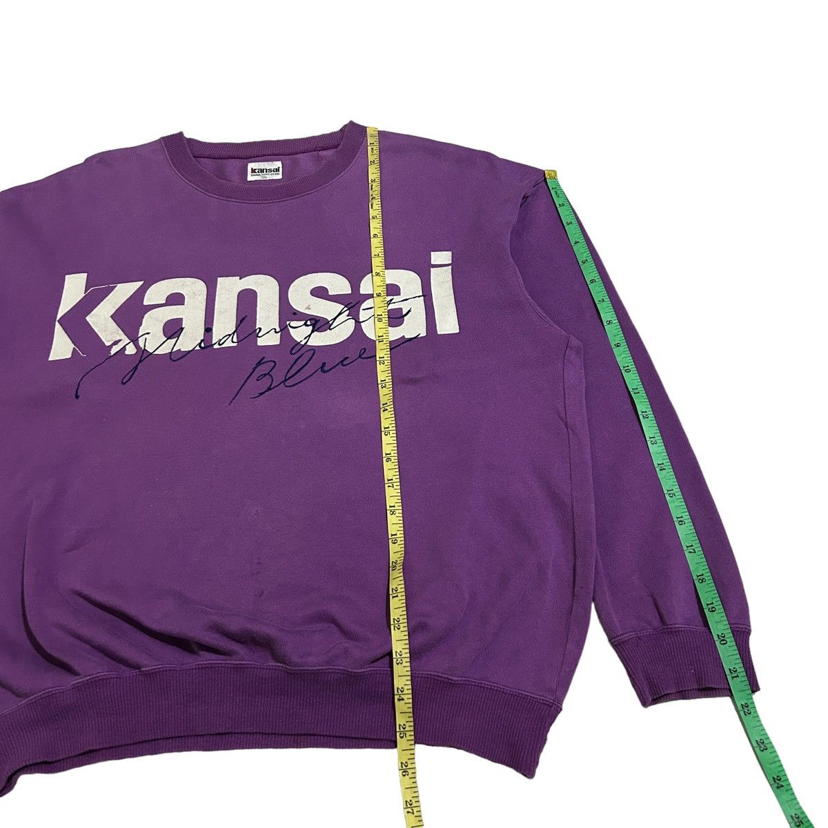 Japanese Brand 1990s Kansai Yamamoto - Midnight Blue Size US XL / EU 56 / 4 - 9 Thumbnail