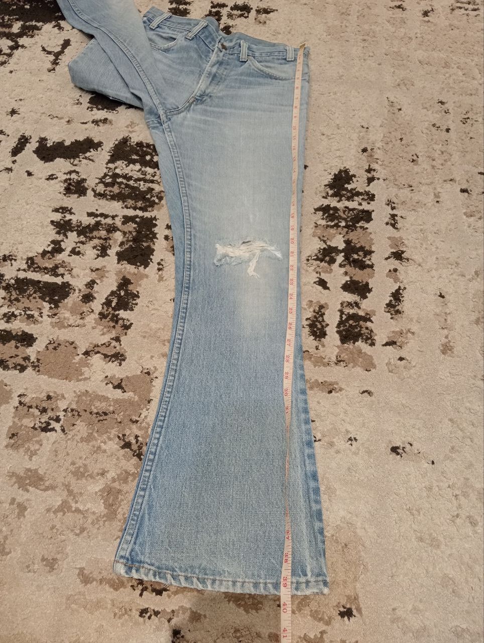 Levi's Vintage Clothing True Vintage Levis Orange Tab Bootcut Jeans Size US 31 - 17 Thumbnail