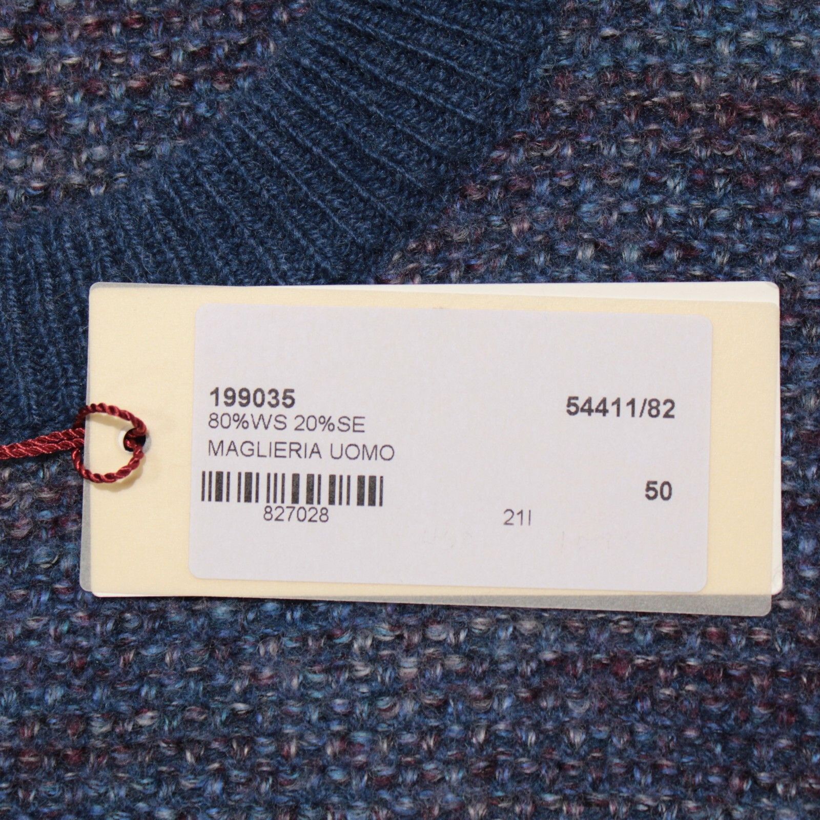 Luciano Barbera Luciano Barbera Sweater Size US M in Blue Size US M / EU 48-50 / 2 - 7 Thumbnail