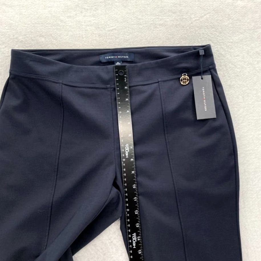 Tommy Hilfiger Tommy Hilfiger Heritage Pants Women's 0X Navy Blue Stretch Pull On Skinny Leg Pants Size 40" / US 18 - 7 Thumbnail