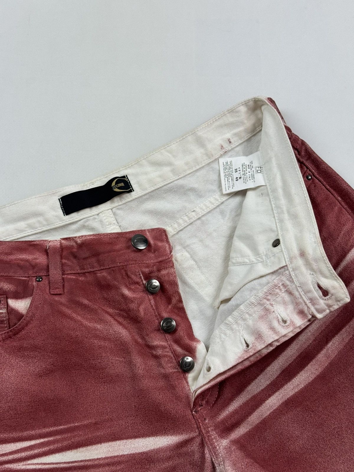 Just Cavalli Vintage Y2K Just Cavalli Gradient Flare Women’s Pants Size 32" / US 10 / IT 46 - 7 Thumbnail