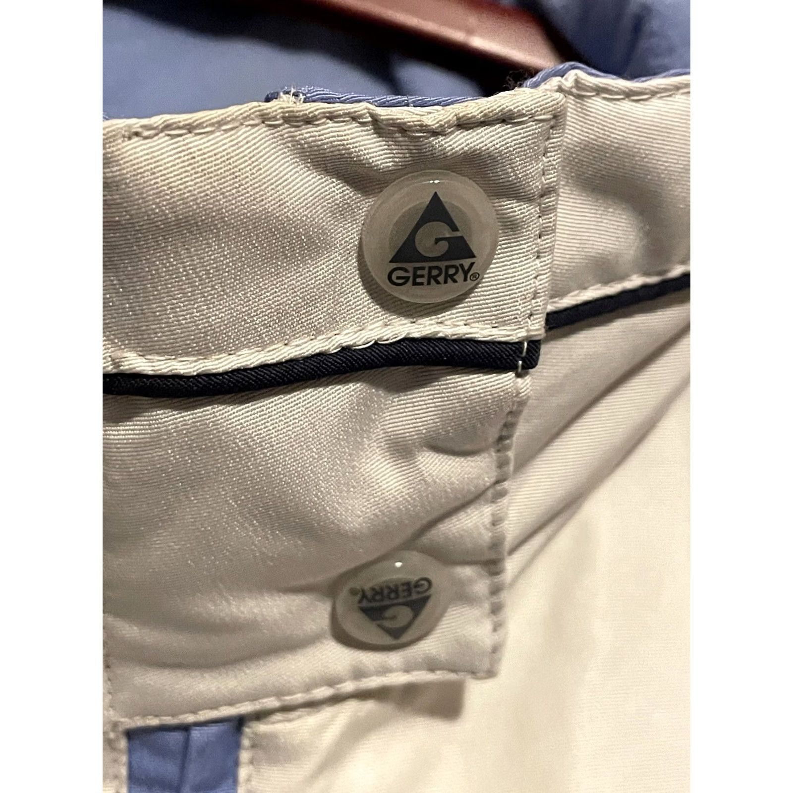 Vintage VINTAGE Gerry Goose Down Ski Jacket Mens 2XL Puffer Aqua Blue White Winter Jacket Size US XXL / EU 58 / 5 - 3 Thumbnail