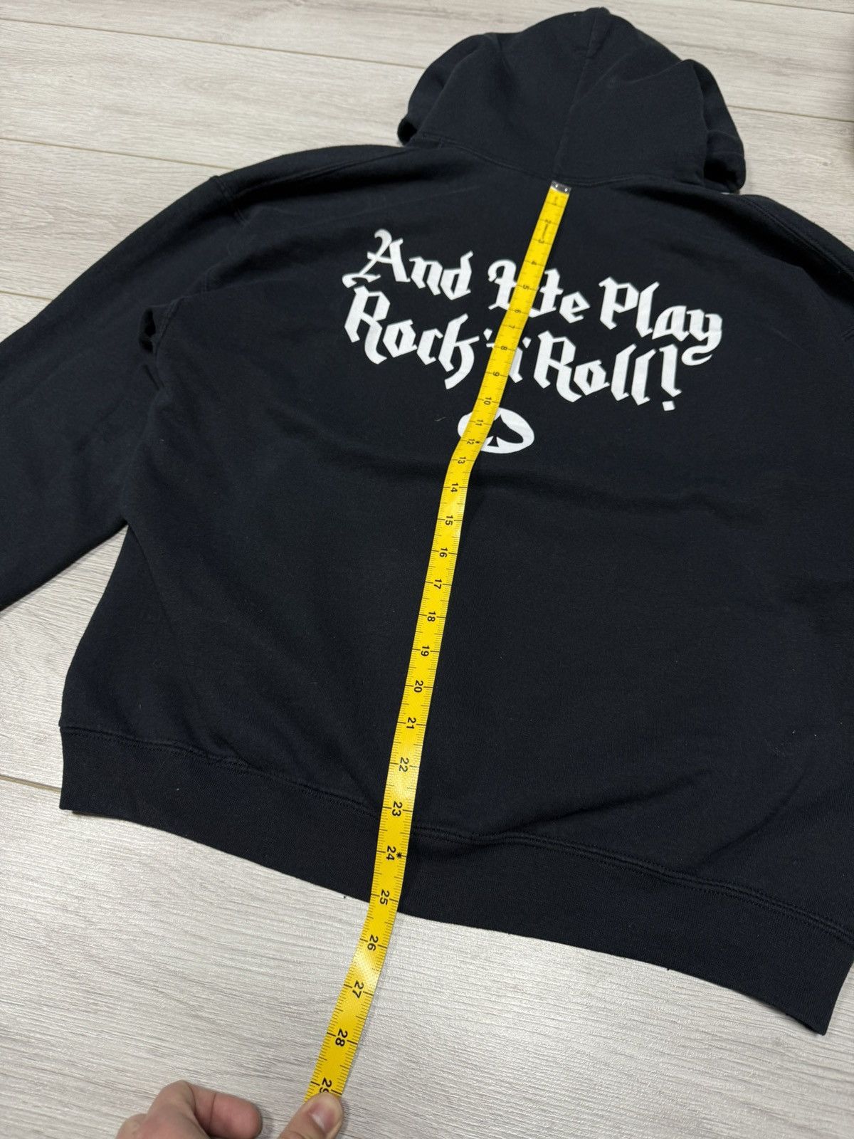 Vintage Motörhead hoodie we play rock n roll oversize boxy Size US L / EU 52-54 / 3 - 10 Thumbnail