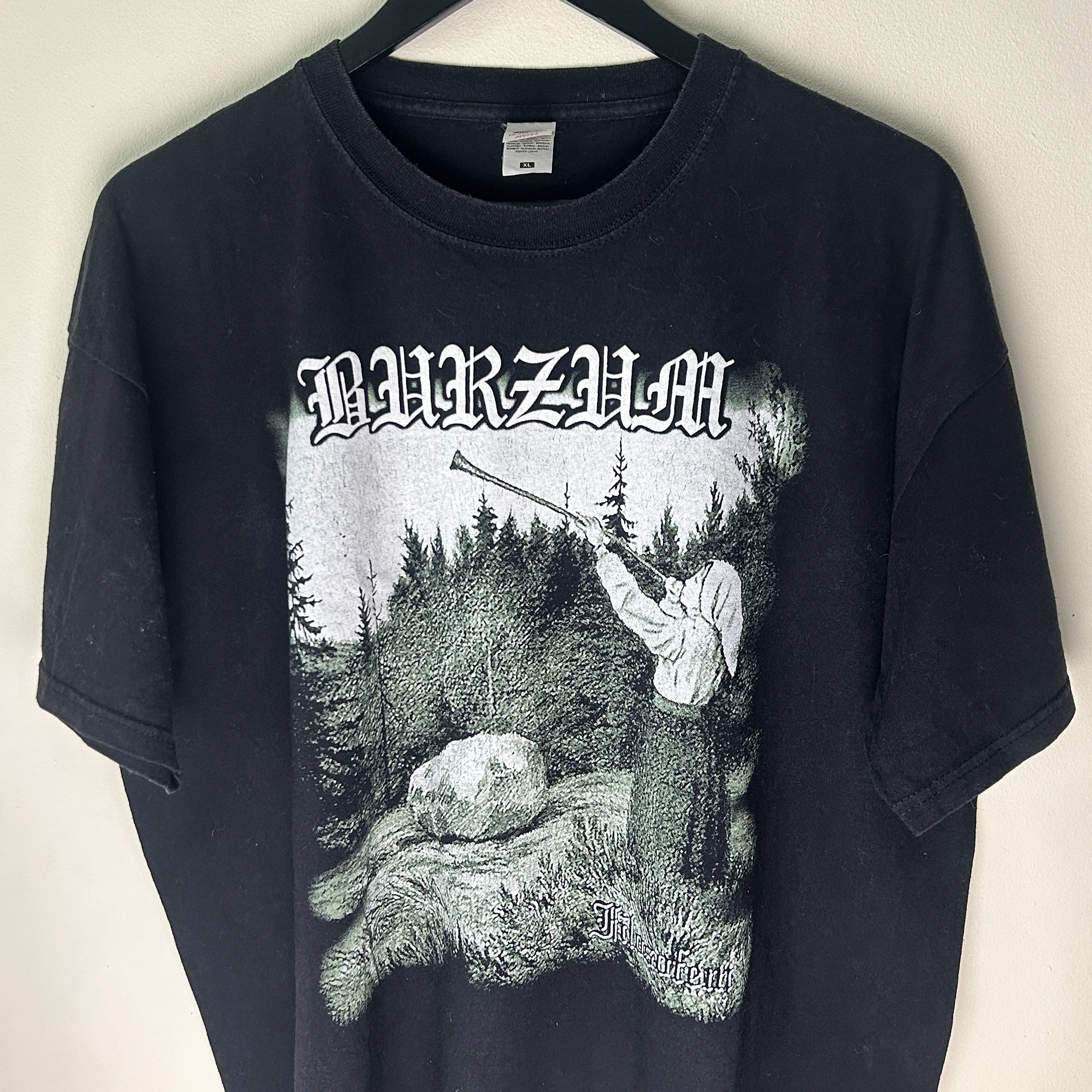 Band Tees Vintage Burzum Filosofem Band T-shirt Size US XL / EU 56 / 4 - 3 Thumbnail