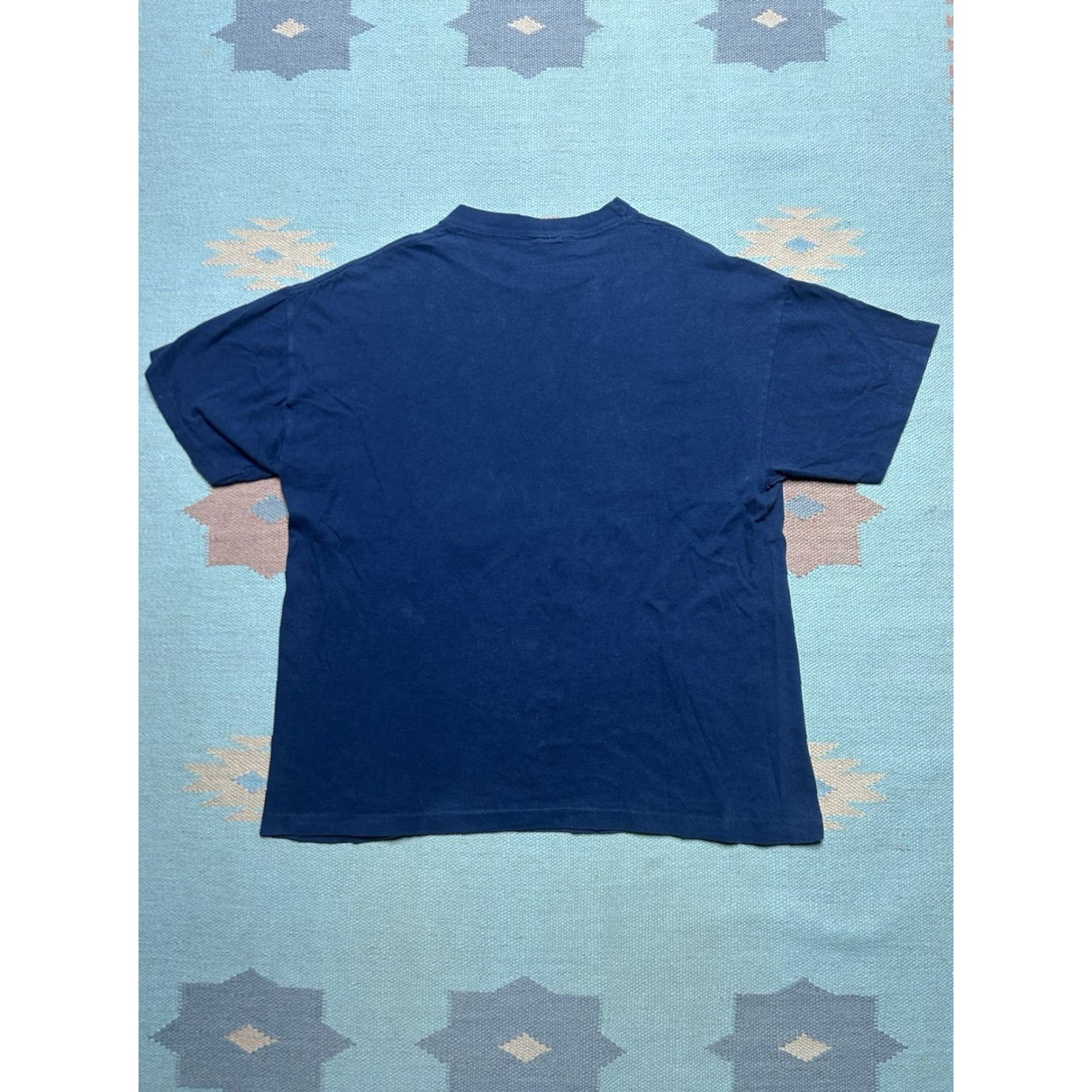 Vintage VINTAGE 90s UNC Tar Heels North Carolina college NCAA T-Shirt Men L Blue Size US L / EU 52-54 / 3 - 7 Thumbnail