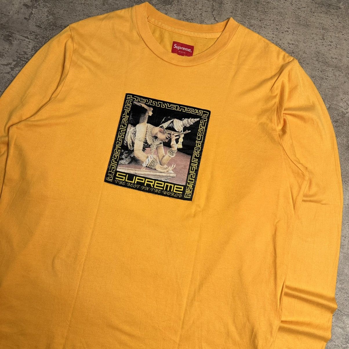 Supreme Supreme Best In The World Long Sleeve Size US S / EU 44-46 / 1 - 5 Thumbnail