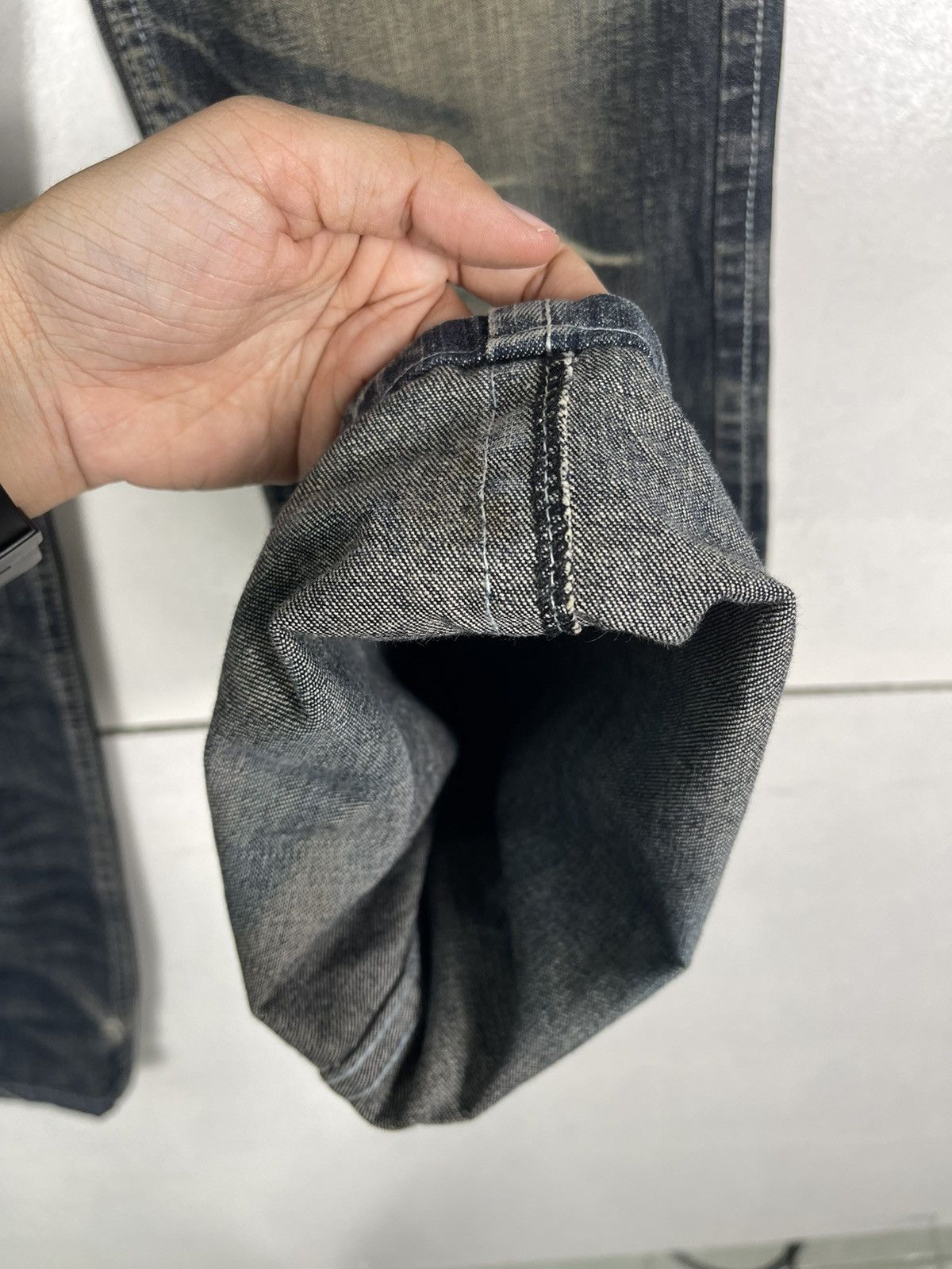 Japanese Brand × Tornado Mart JAPANASE LOWBOX DISTRESSED FLARE JEANS Size US 32 / EU 48 - 14 Thumbnail