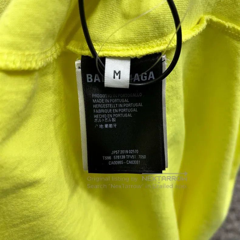 Balenciaga Balenciaga Logo Short Sleeve Size US M / EU 48-50 / 2 - 5 Thumbnail