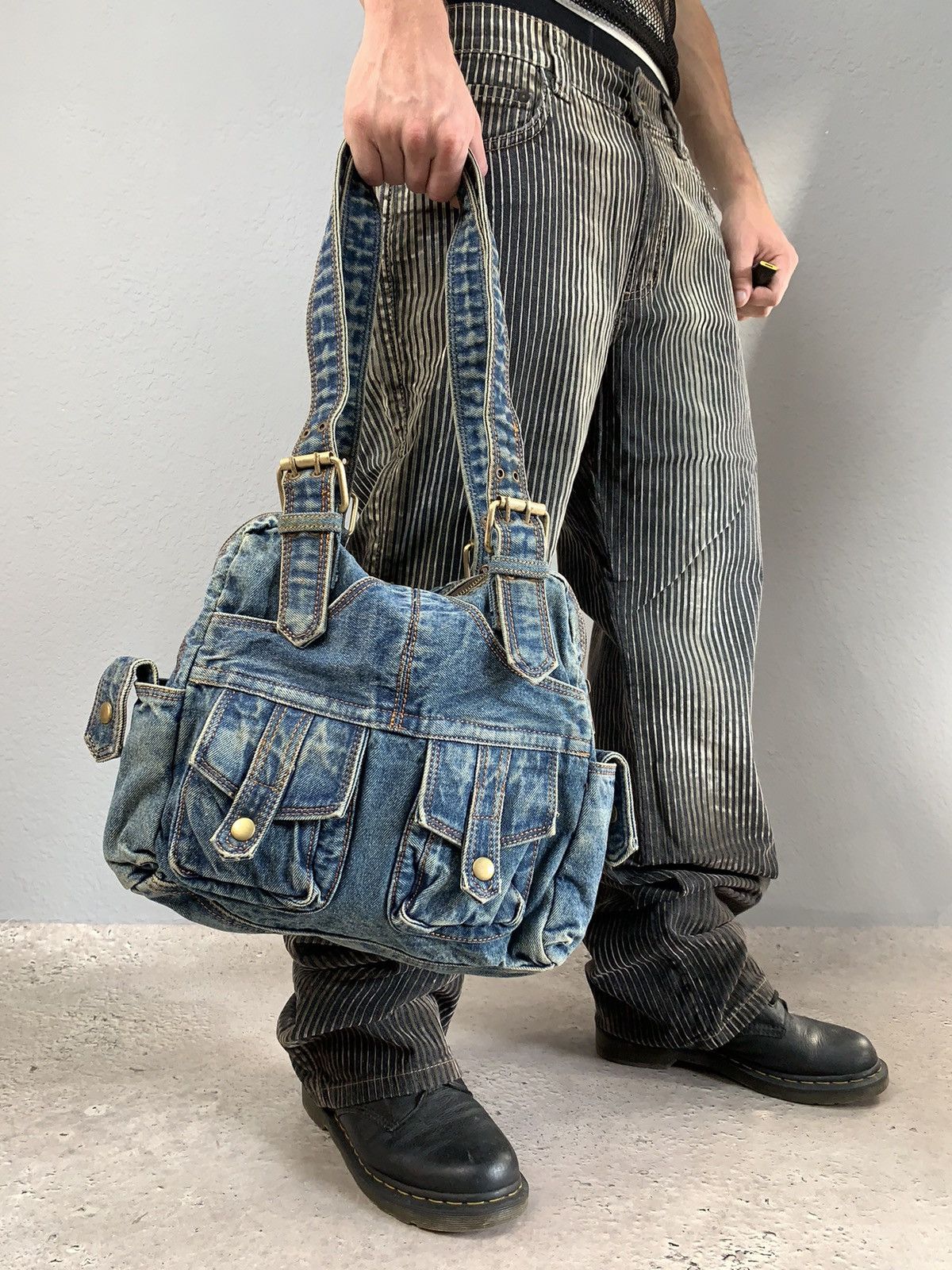 Diesel Diesel sling bag Vintage Y2K multi pocket bag military 90s Grailed