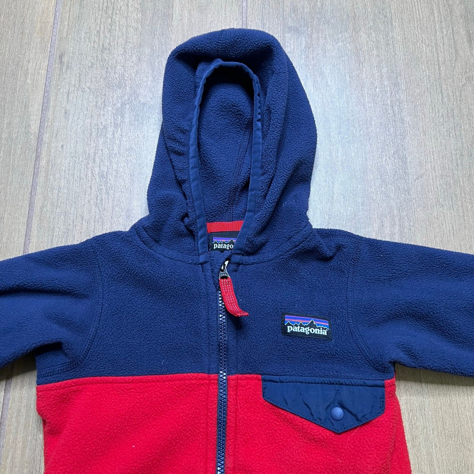 Patagonia Patagonia Baby Micro D Snap-T Jacket Sz 3-6 Month kid-core Size XXS / US 00 / IT 34 - 3 Thumbnail