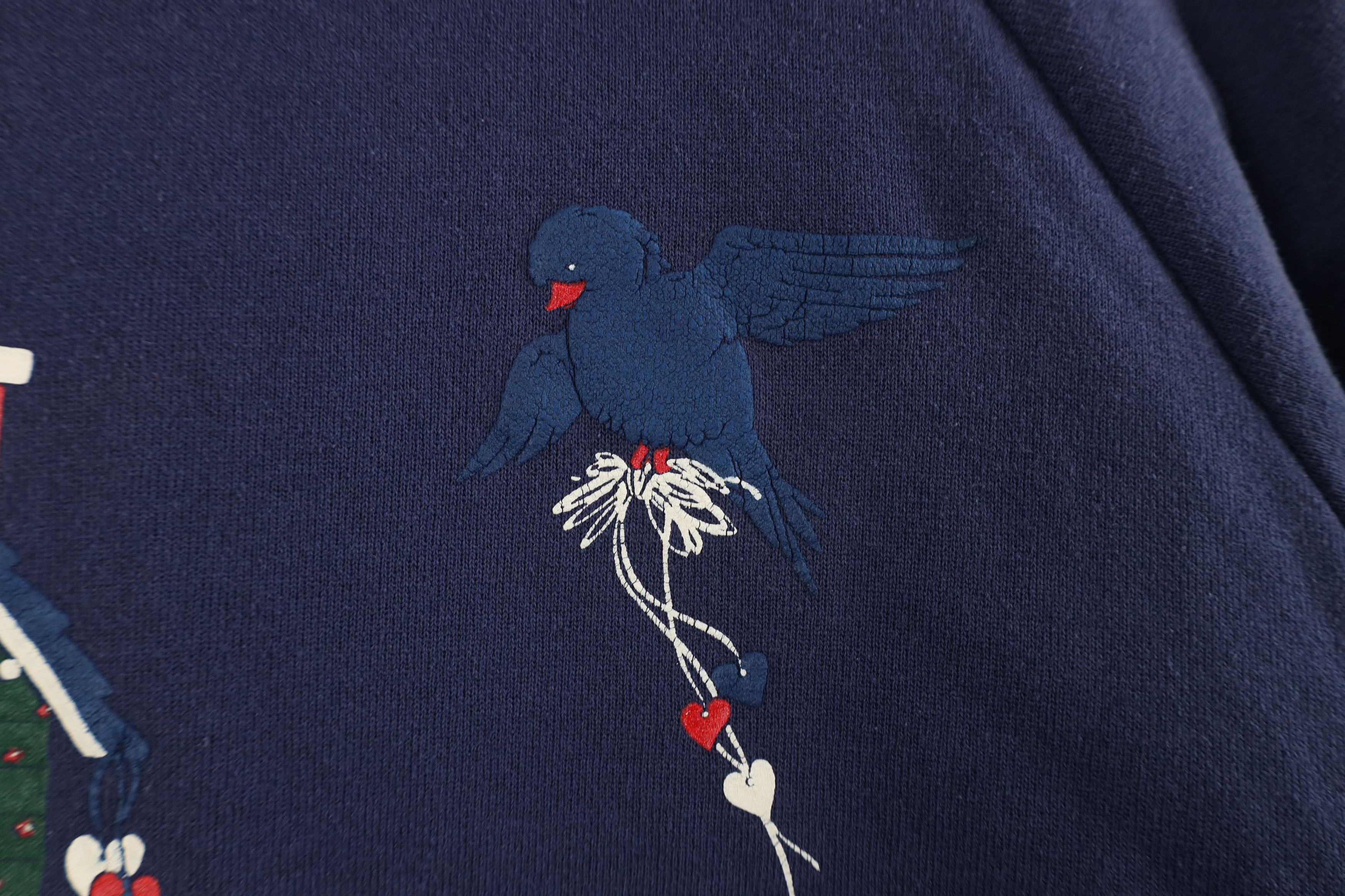 Vintage Vintage 90s Streetwear Birdhouse Turtleneck Sweatshirt USA Size XL / US 12-14 / IT 48-50 - 5 Thumbnail
