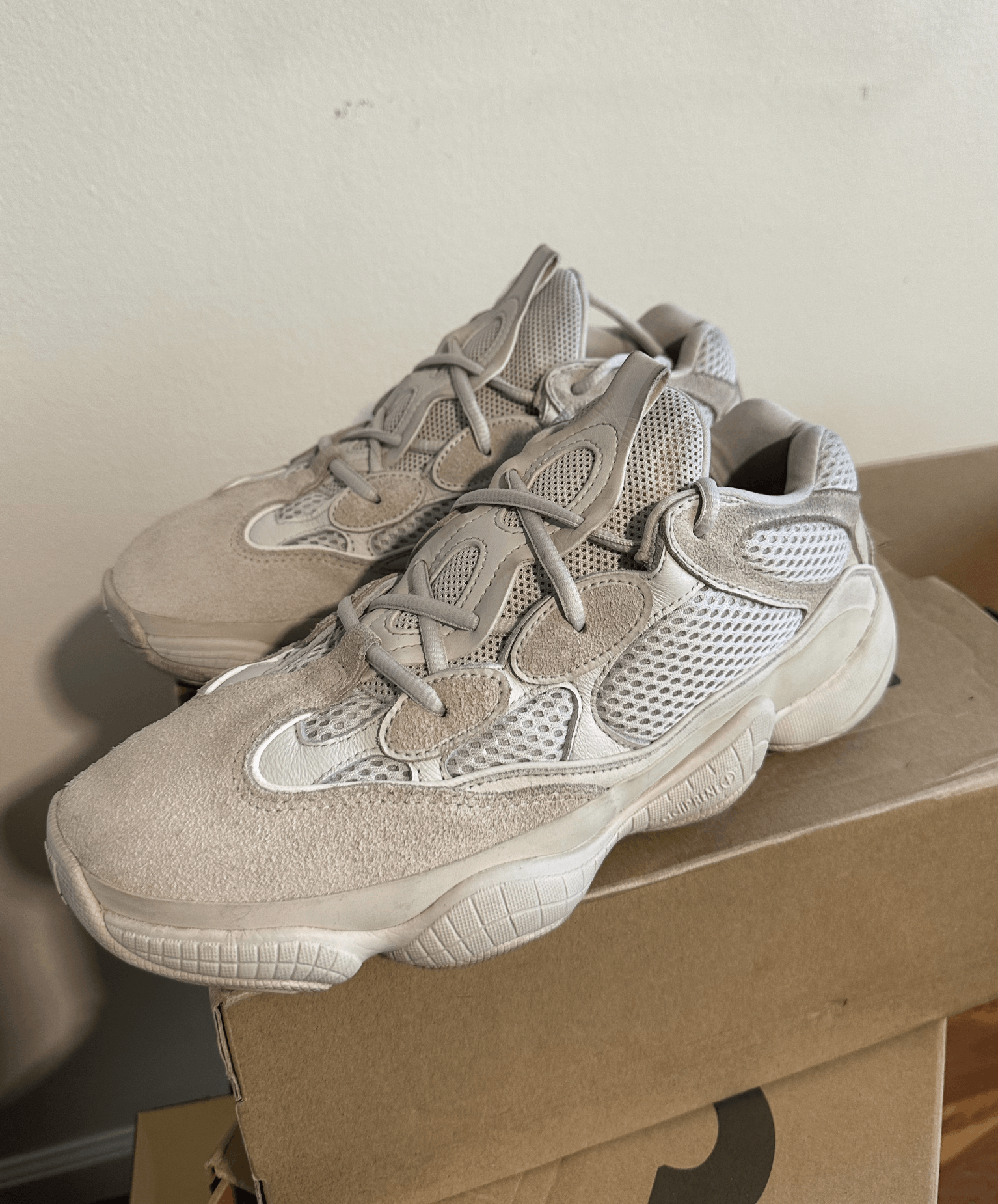 Adidas × Yeezy Adidas Yeezy 500 Blush Size US 9 / EU 42 - 1 Thumbnail