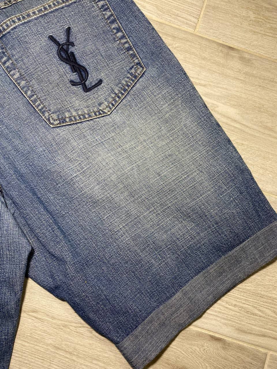 Vintage × Yves Saint Laurent Vintage Shorts Denim Yves Saint Laurent Size US 34 / EU 50 - 3 Thumbnail