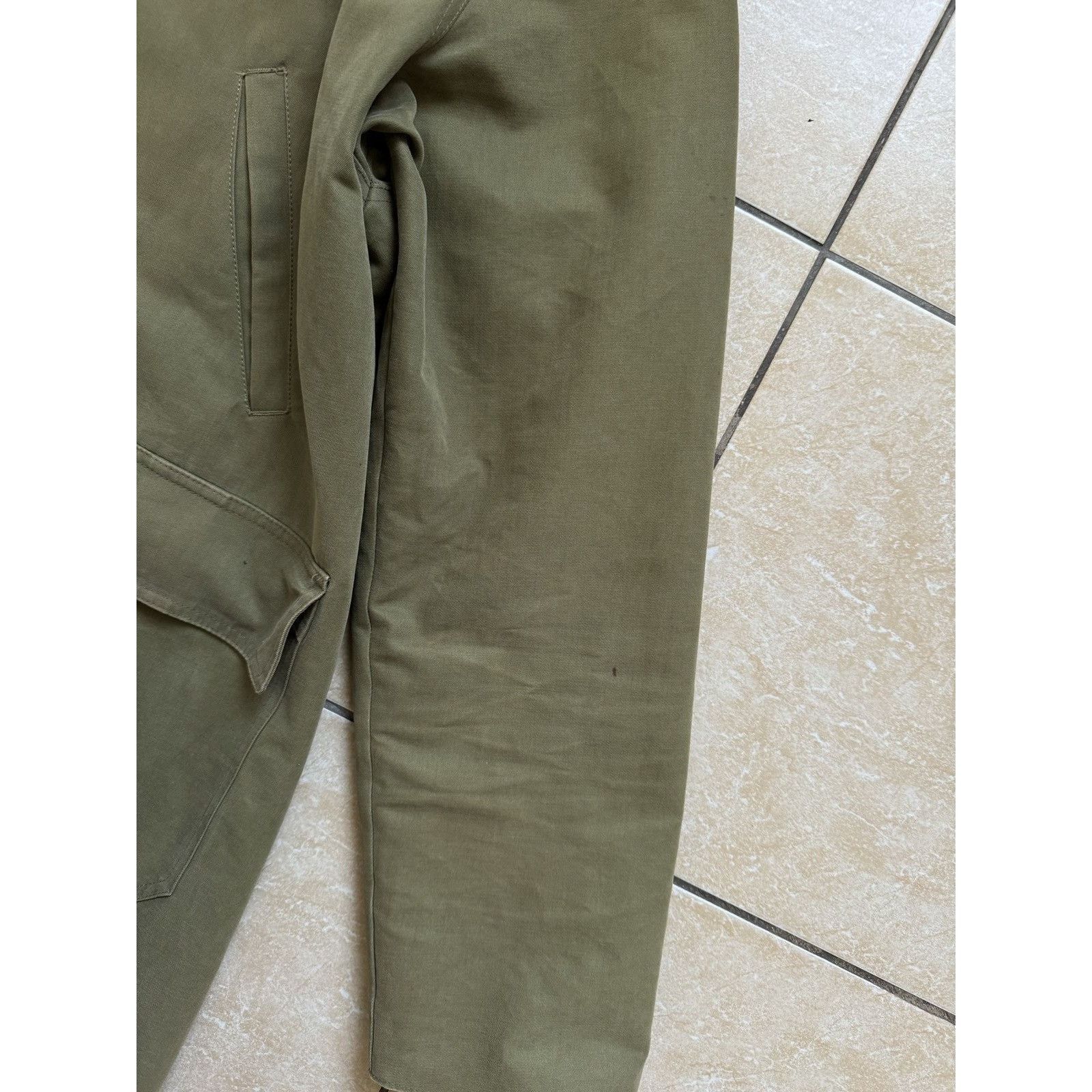 Our Legacy Our Legacy Olive Vintage Oil Shield Waxed jacket Size US L / EU 52-54 / 3 - 7 Thumbnail