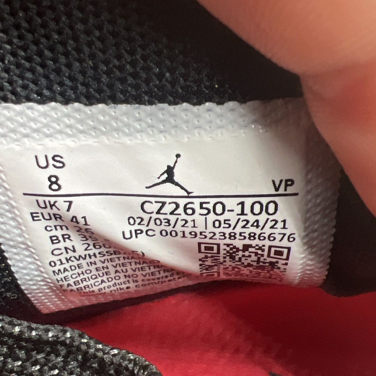 Jordan Brand Air Jordan 36 psychic energy Size US 8 / EU 41 - 9 Thumbnail