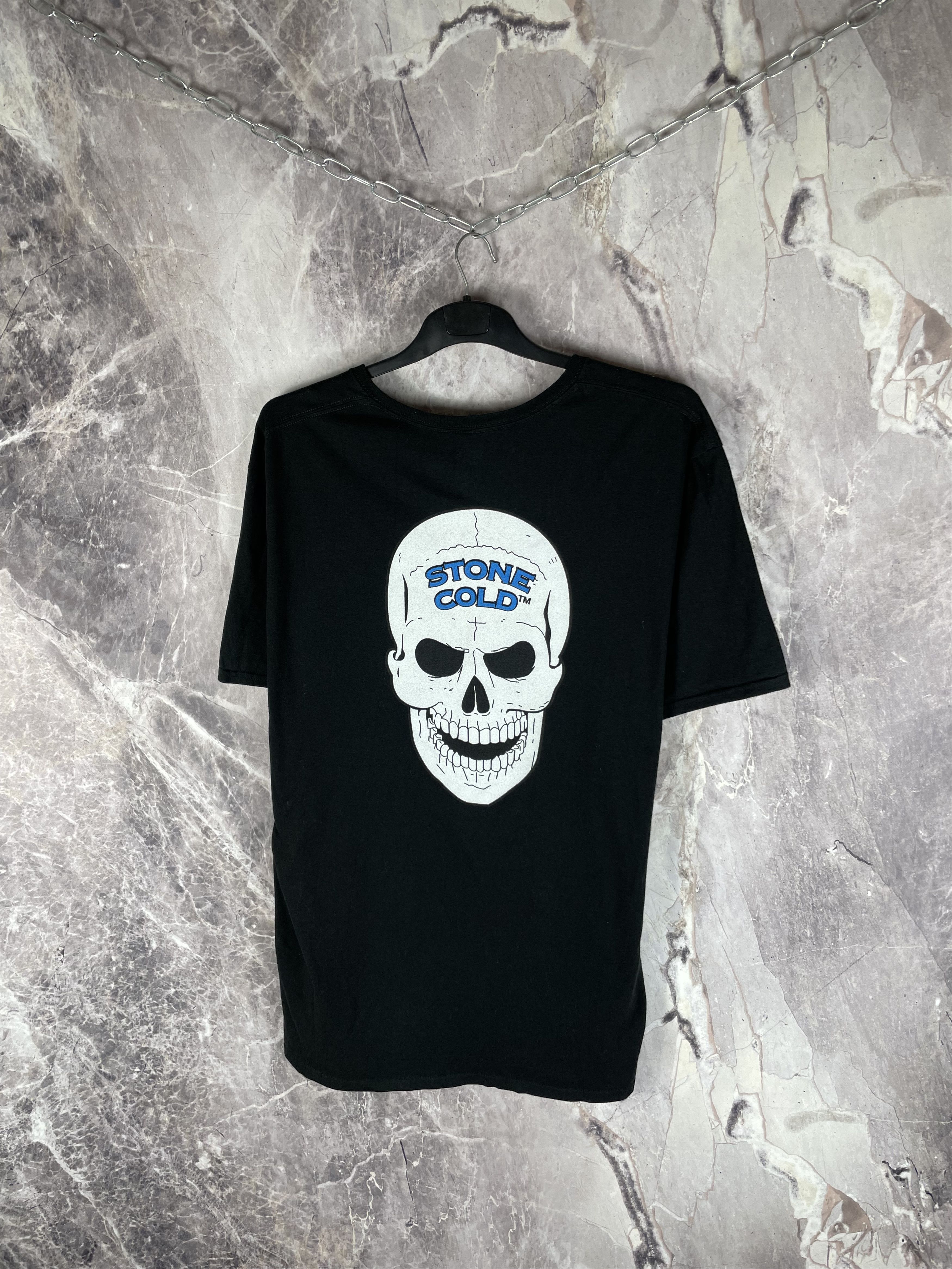 WWE Vintage Stone Cold Steve Austin 3:16 WWE skulls tee 90’s Size US XXL / EU 58 / 5 - 2 Thumbnail