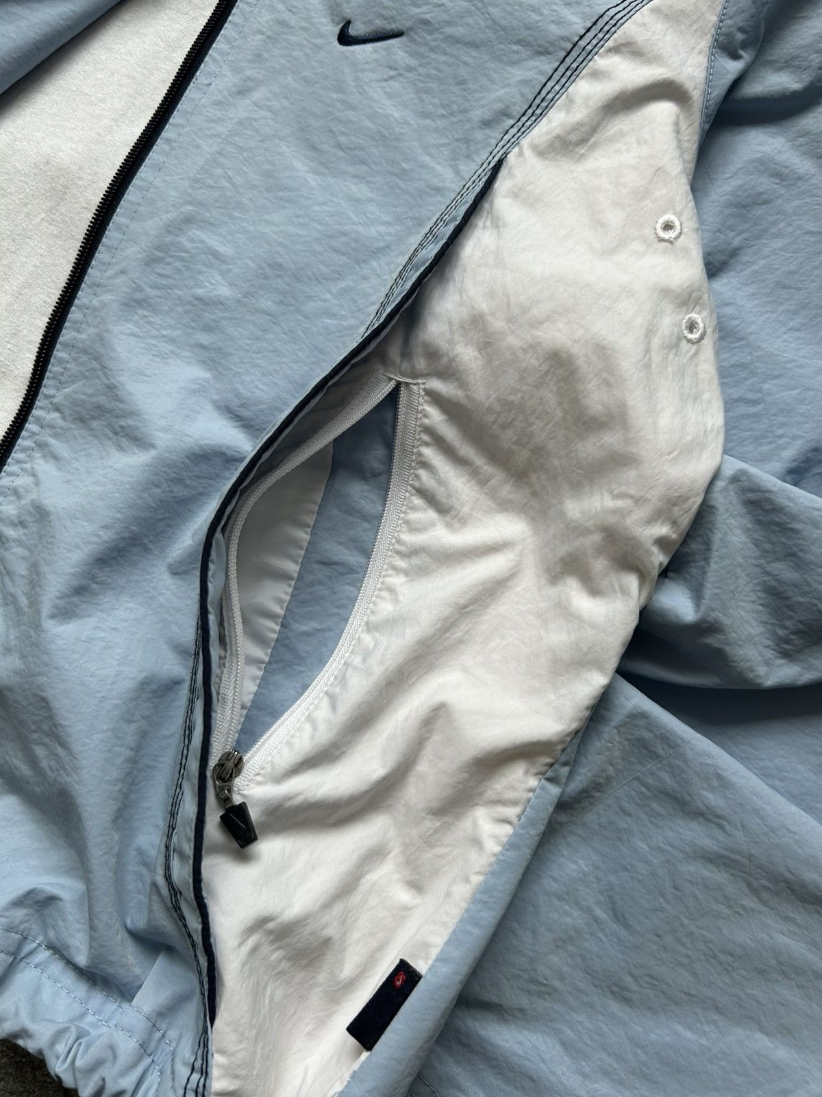 Nike × Vintage Vintage Nike nylon Olympic sweatpants suit rare 90s Size L / US 10 / IT 46 - 13 Thumbnail