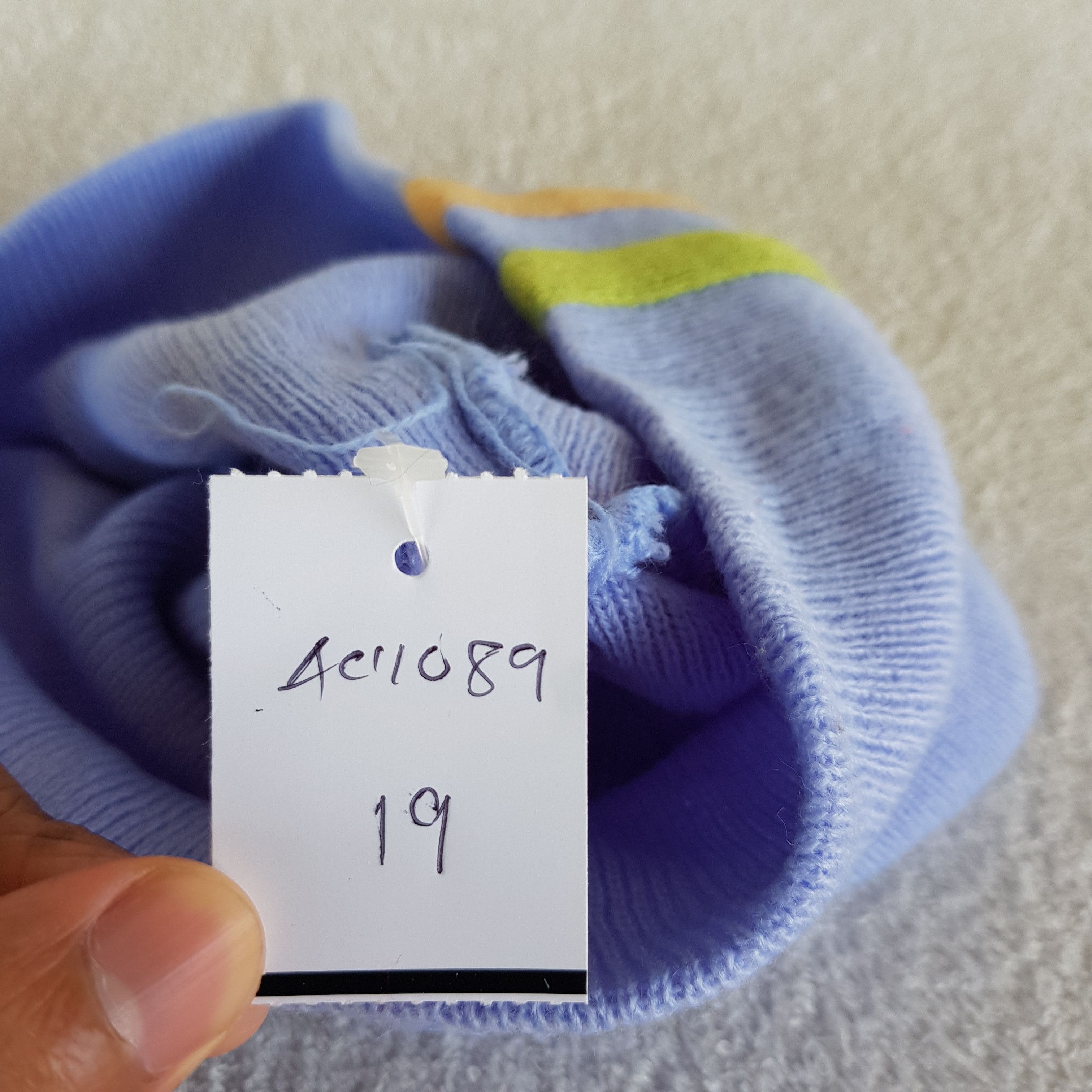 Japanese Brand × Other Vintage 90s Butterfly Beanie Cute Snow Caps Ski Hats. Size ONE SIZE - 6 Thumbnail