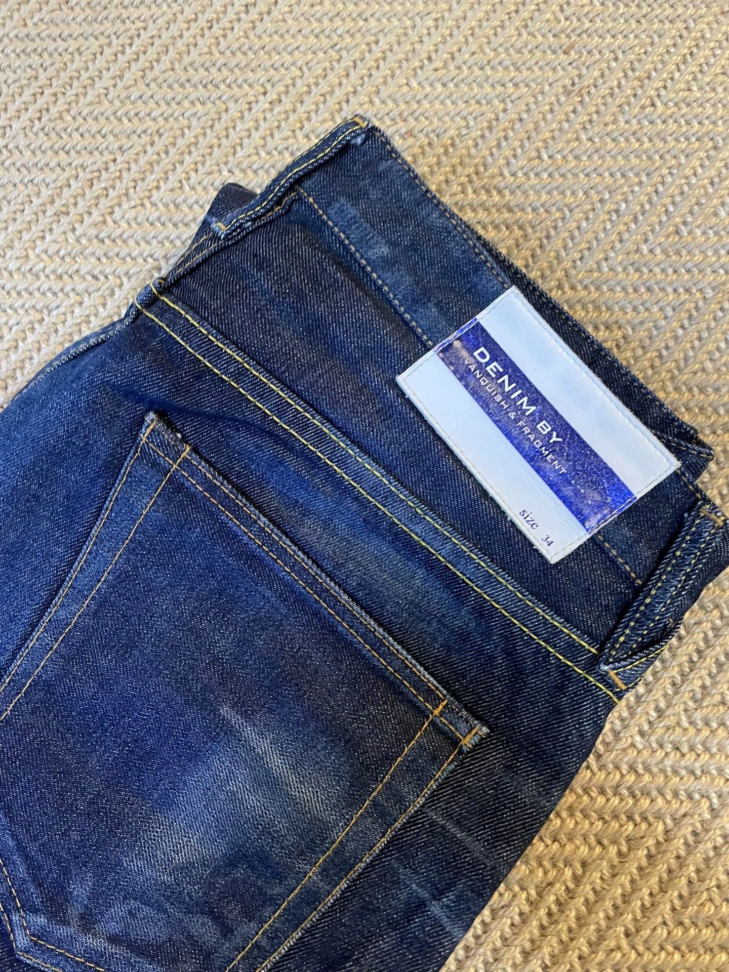 Vanquish VANQUISH x FRAG YF Flash Vio Wash Loose Jeans Bolt Size US 34 / EU 50 - 7 Thumbnail