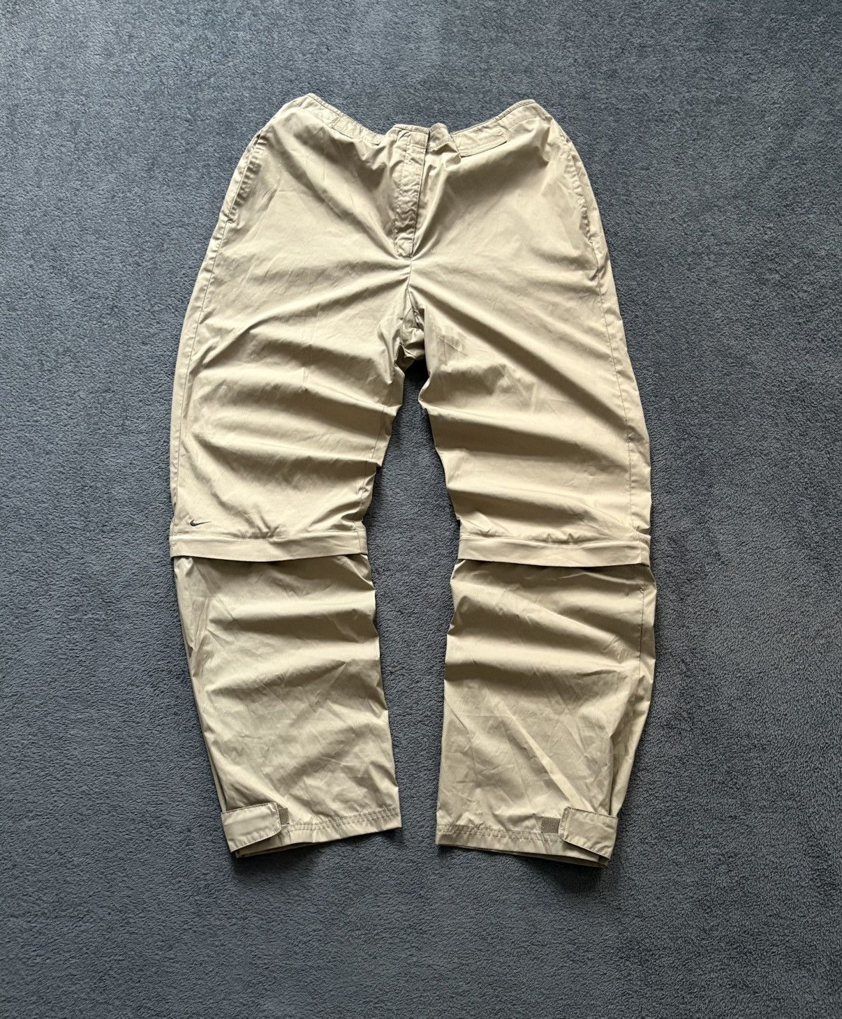 Nike 90s Nike Clima Vintage Nylon Transformed Swoosh Logo Pants Size US 32 / EU 48 - 2 Thumbnail