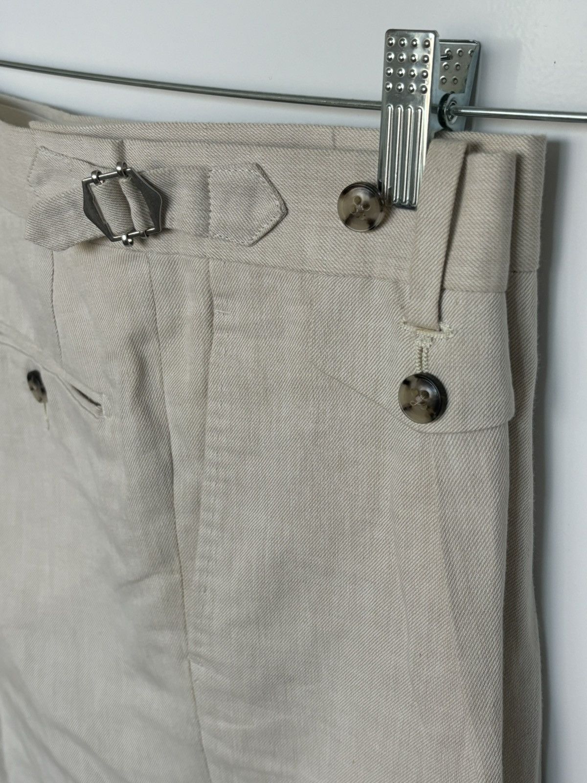 Suitsupply Suit Supply Trousers Brentwood cream Size 46R - 2 Thumbnail