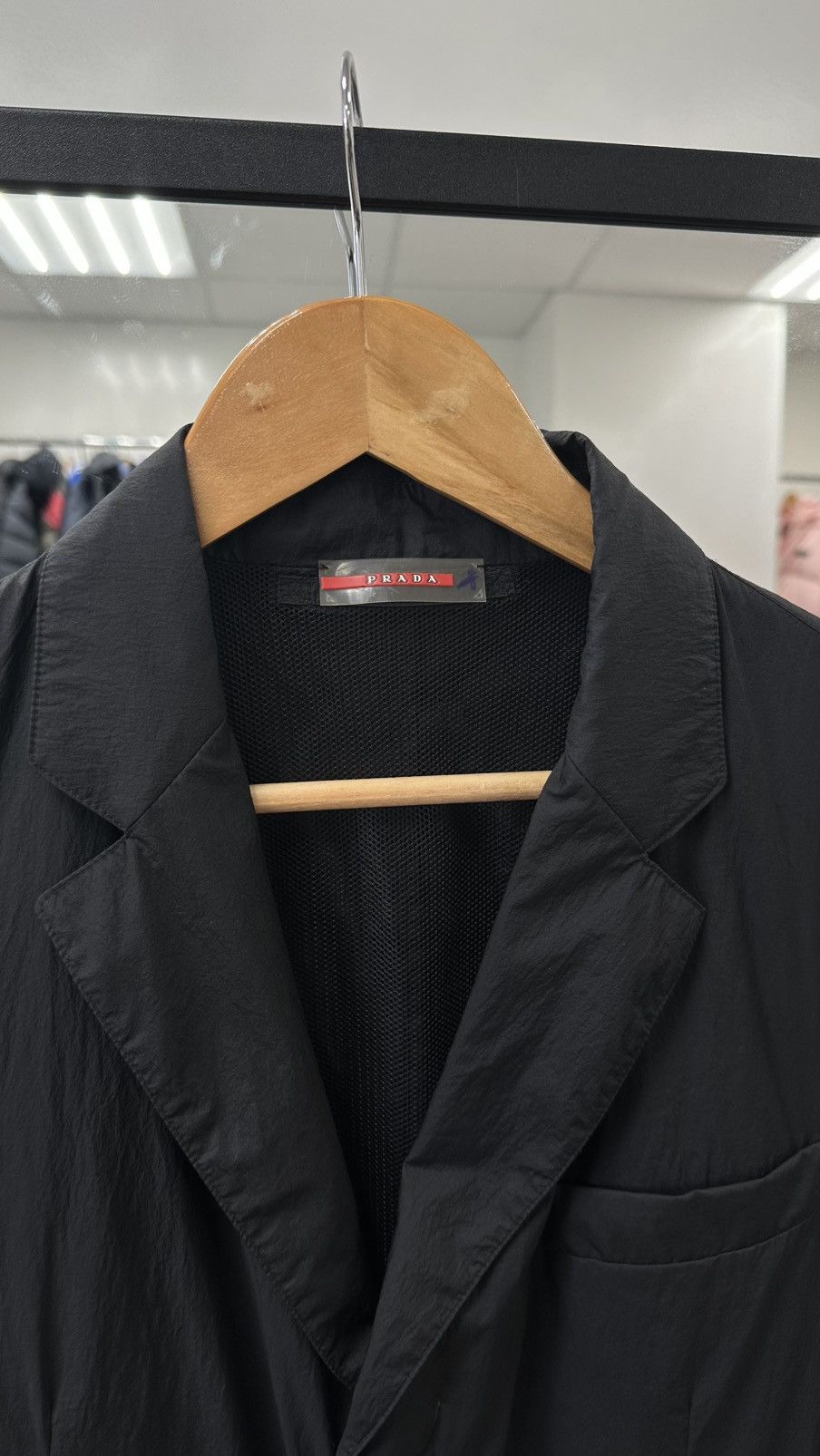 Prada Prada Re-Nylon Blazer Jacket Size 52R - 2 Thumbnail