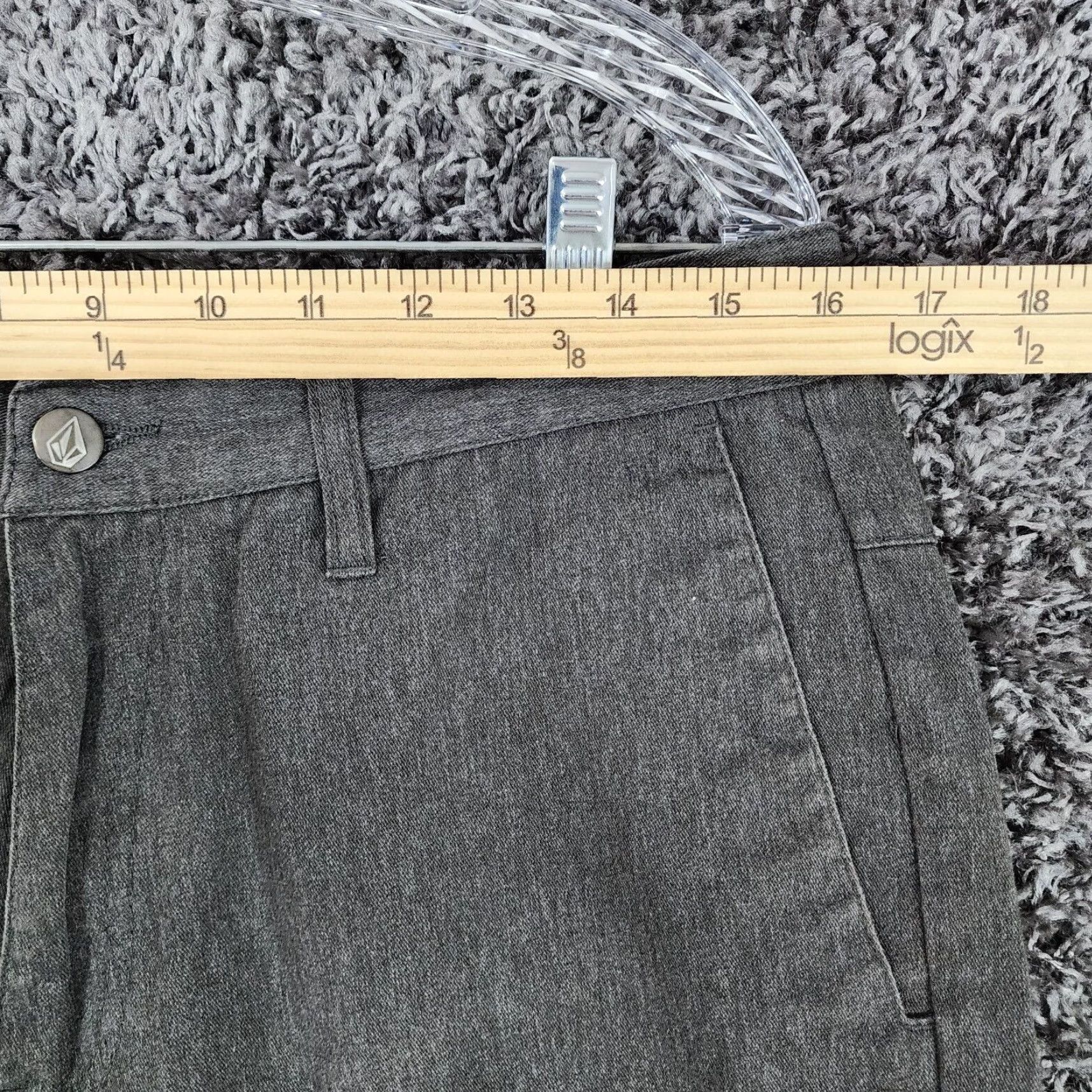 Volcom VOLCOM Chino Shorts Mens Size 32 Gray Size US 32 / EU 48 - 3 Thumbnail