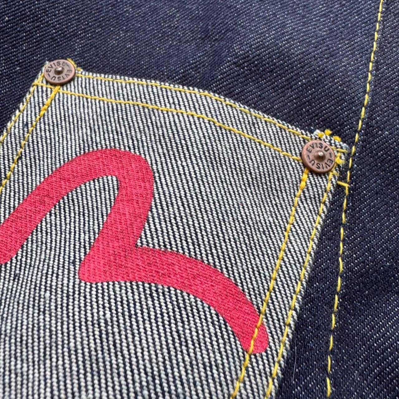Evisu EVISU Japanese Vintage Denim Shoulder Bag Size ONE SIZE - 6 Thumbnail