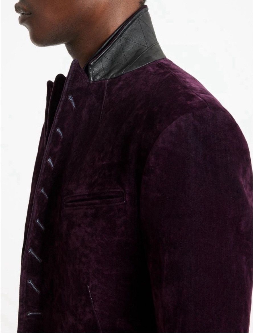 John Varvatos Woodward flocked velvet jacket EU 50 USA 40 Size US M / EU 48-50 / 2 - 16 Thumbnail