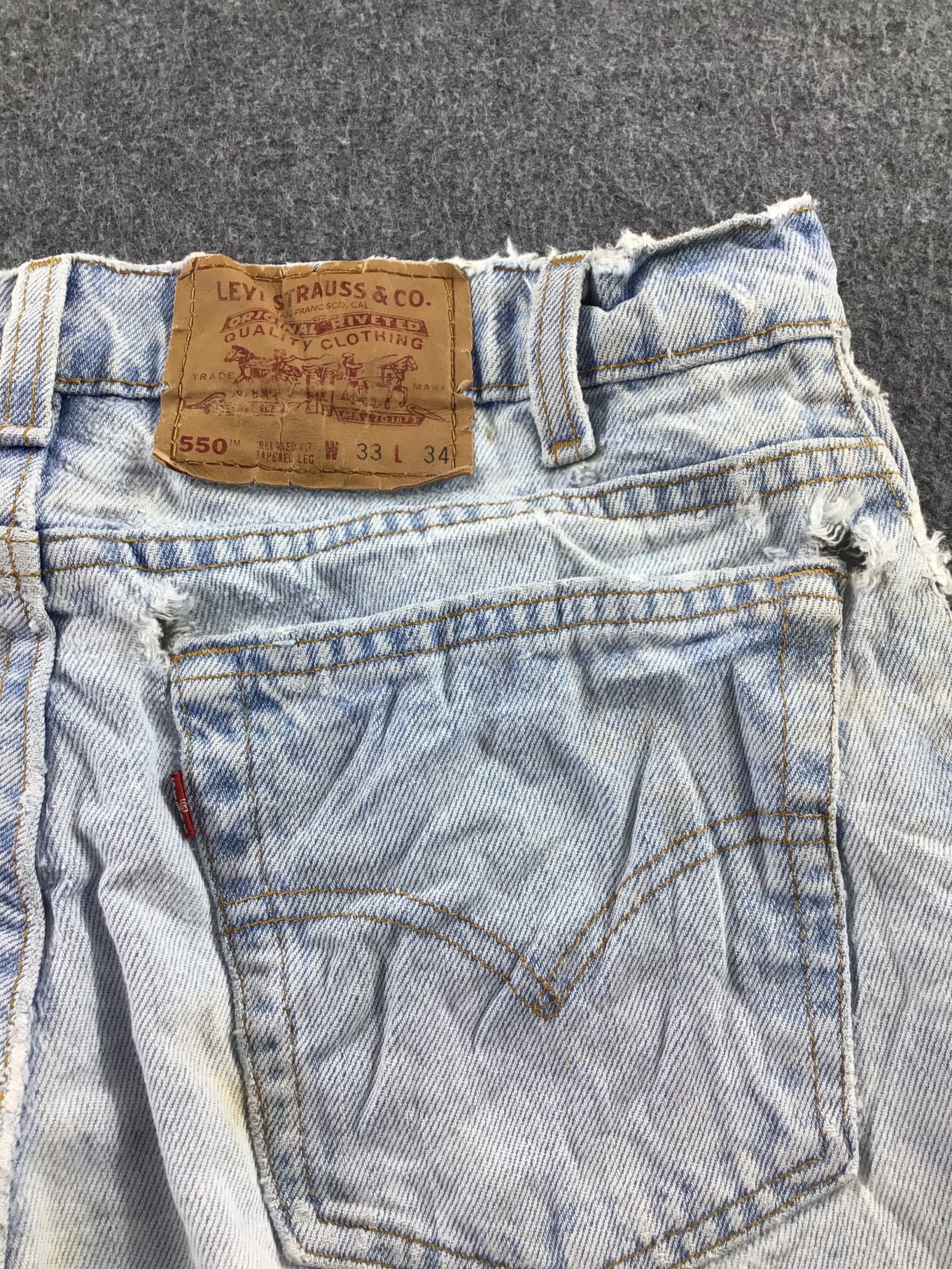 Levi's × Vintage Vintage Levis 550 Jeans-JM268 Size US 32 / EU 48 - 6 Thumbnail