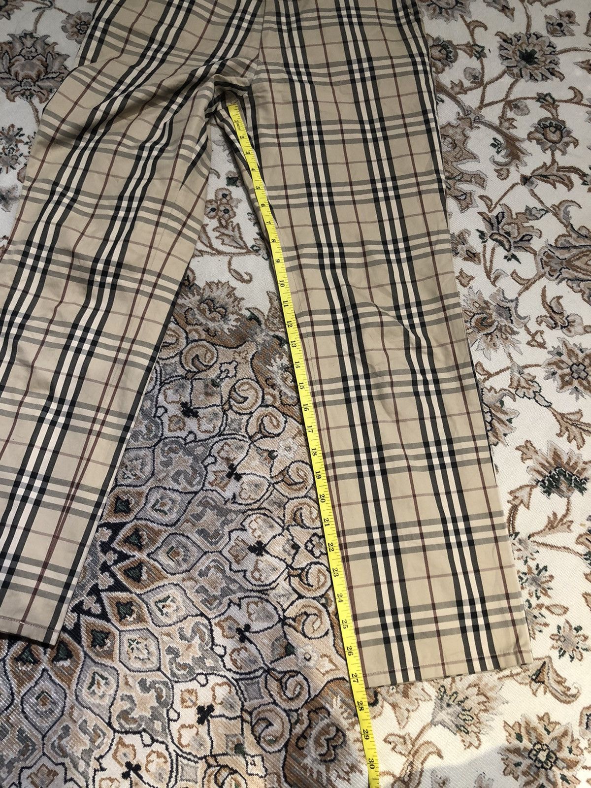Burberry BURBERRY NOVA CHECK PANTS Size US 29 - 16 Thumbnail