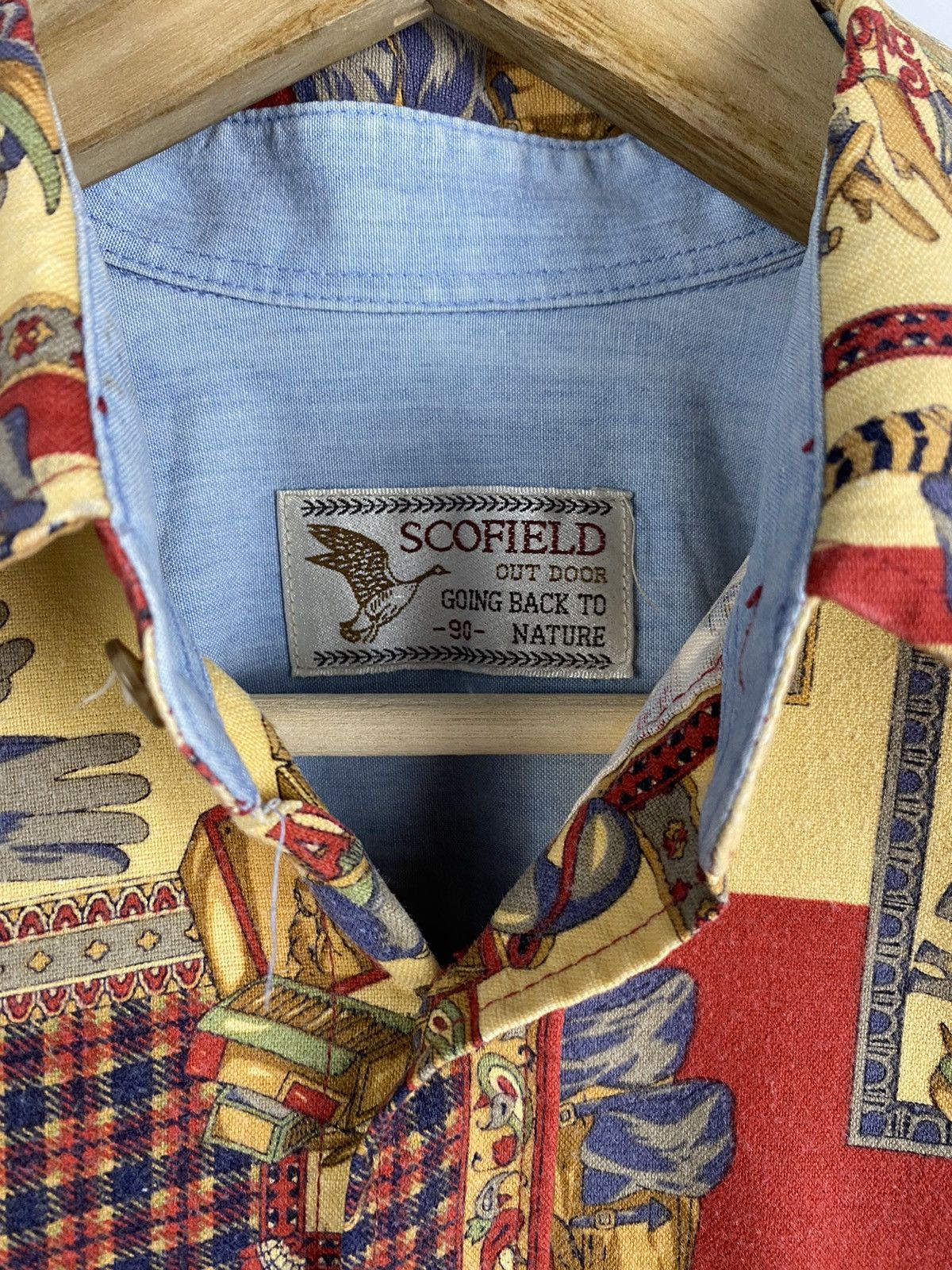 Designer Vintage 90s Scofield Hunting Luxury Shirt Rare Retro Hype Size US M / EU 48-50 / 2 - 6 Thumbnail