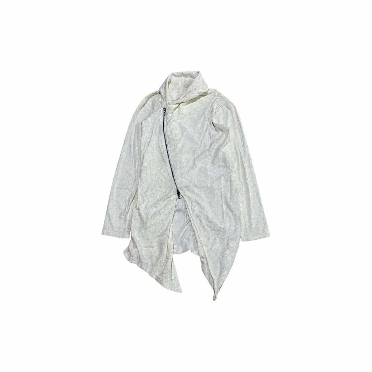 Japanese Brand 🔥Y2K Archived Berning Sho Asymmetric Knit Long Cardigan Size US M / EU 48-50 / 2 - 1 Thumbnail
