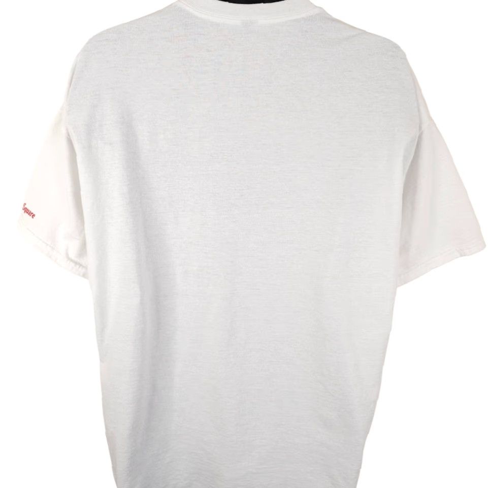 Gildan VINTAGE 95.5 The Bull T Shirt Mens 2XL White Country In The Cove Las Vegas Radio Station Gildan Crew Neck Short Sleeve Cotton Blend Regular Mens Size US XXL / EU 58 / 5 - 5 Thumbnail